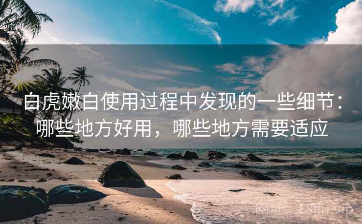 白虎嫩白使用过程中发现的一些细节：哪些地方好用，哪些地方需要适应