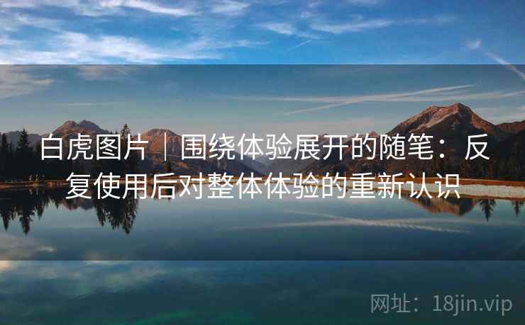 白虎图片｜围绕体验展开的随笔：反复使用后对整体体验的重新认识